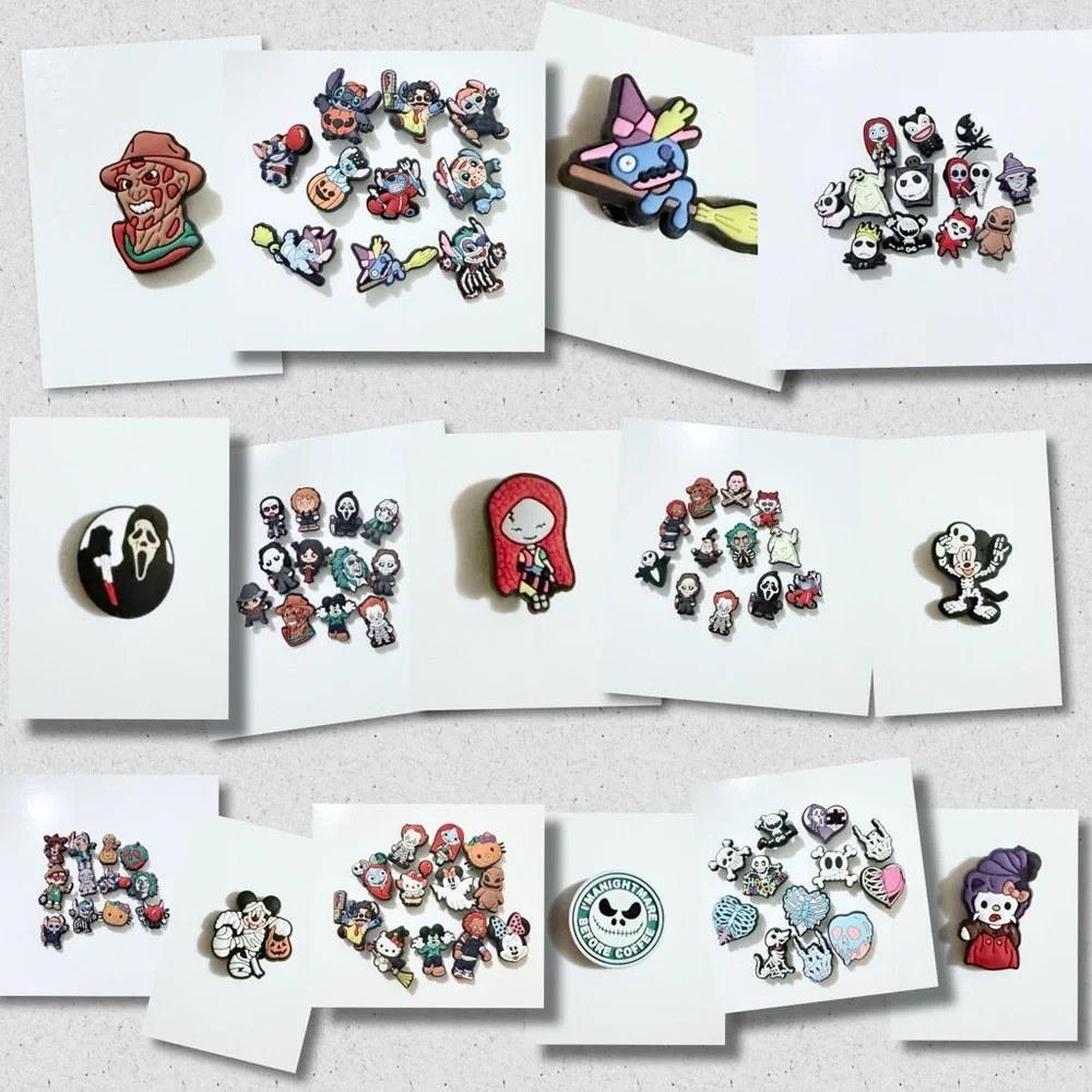 10 Sneakers Croc Charms Jibbit Shoe Charms Disney Croc Charms - Picture 5 of 12